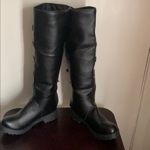 Thick Fashion Knight Boots - Picture 1 of 6